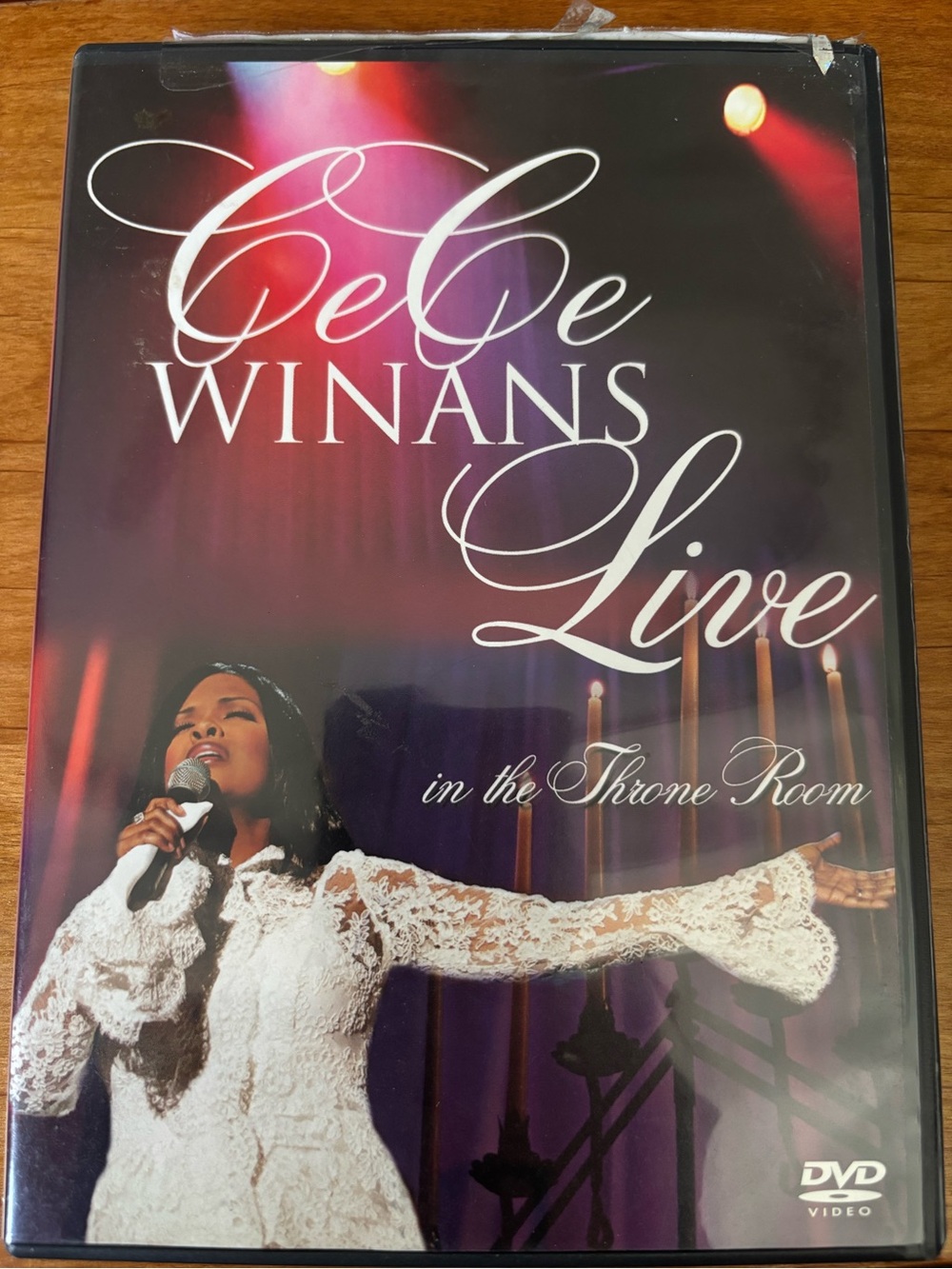CeCe Winans Live DVD - Pink & Purple Stage Cover